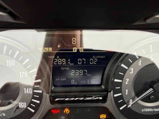 Honda - Forza 300 mit SMART Top-Box